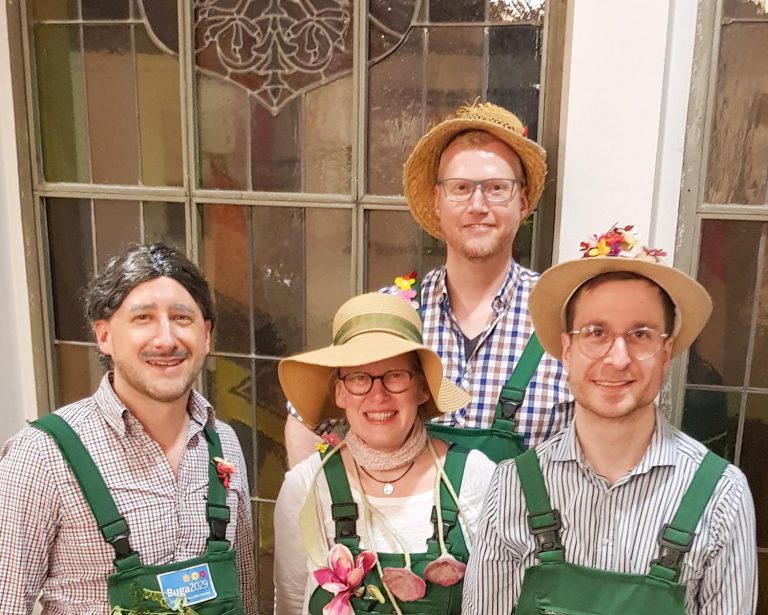 Grüne sind zur Fastnacht schon Bugafit!